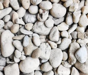 Materialzustellung: Kies gewaschen 16/32